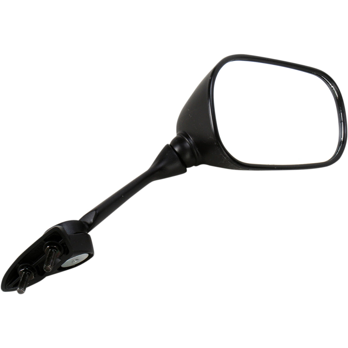 EMGO 0640-0681 20-37481 OEM-Style Replacement Mirror Mirror - Side View - Rectangle - Black - Right