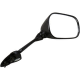 EMGO 0640-0681 20-37481 OEM-Style Replacement Mirror Mirror - Side View - Rectangle - Black - Right