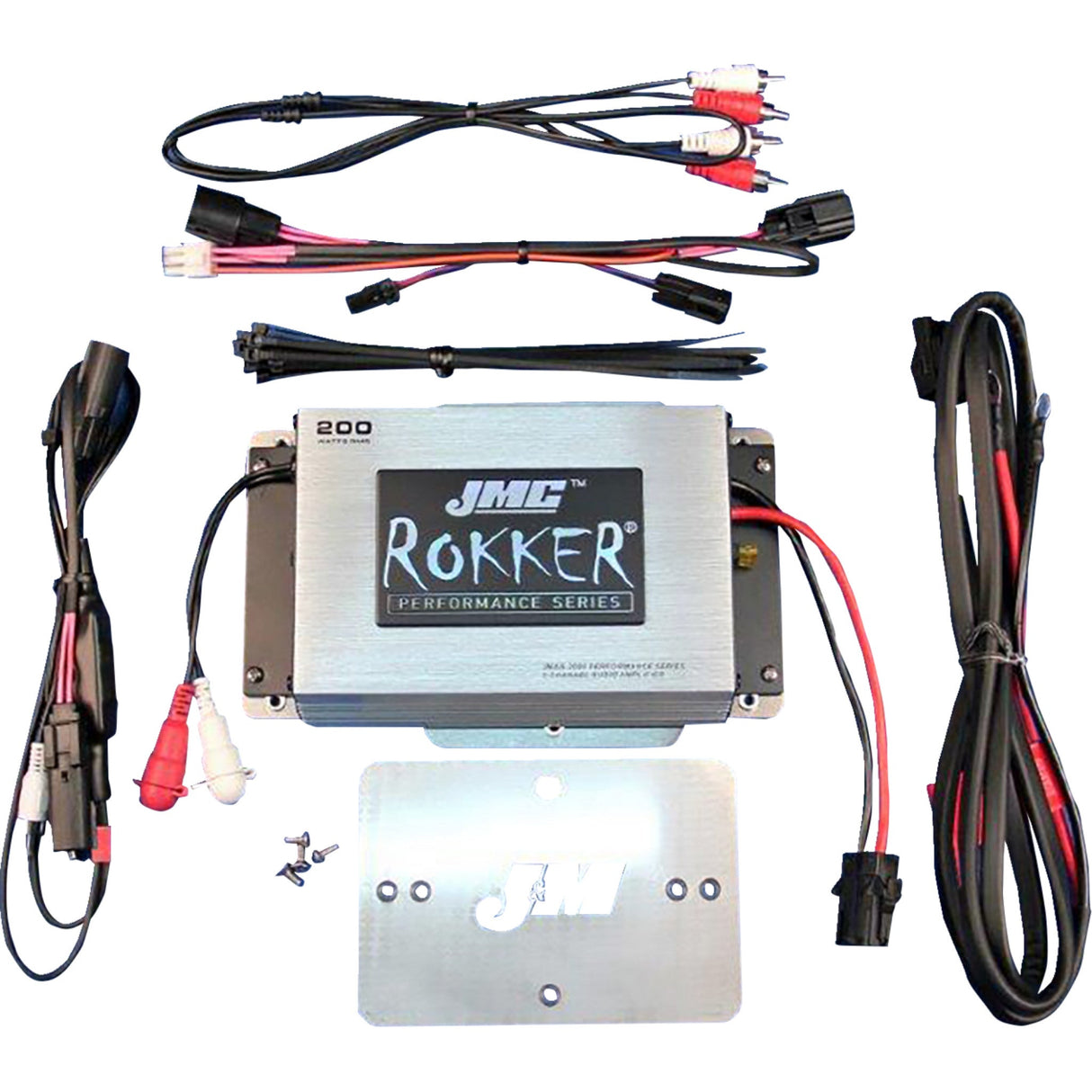 J & M Amplifier Kit - JMA6-200HR15 For Harley Road Glide 2015-2025
