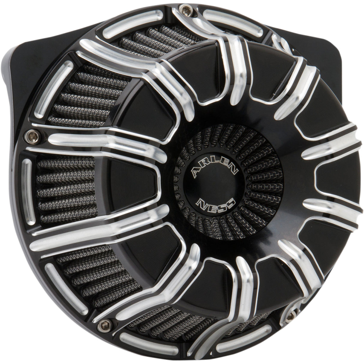 ARLEN NESS 1010-1503 18-941 Inverted Series Air Cleaner Kit — 10 Gauge - Black