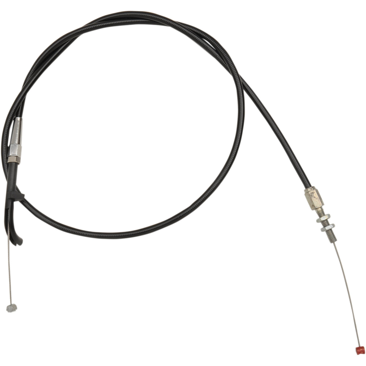 BARNETT 0650-1546 101-85-30008-06 Black Vinyl Throttle/Idle Cable for Victory Black Vinyl Throttle Cable for Victory - +6"