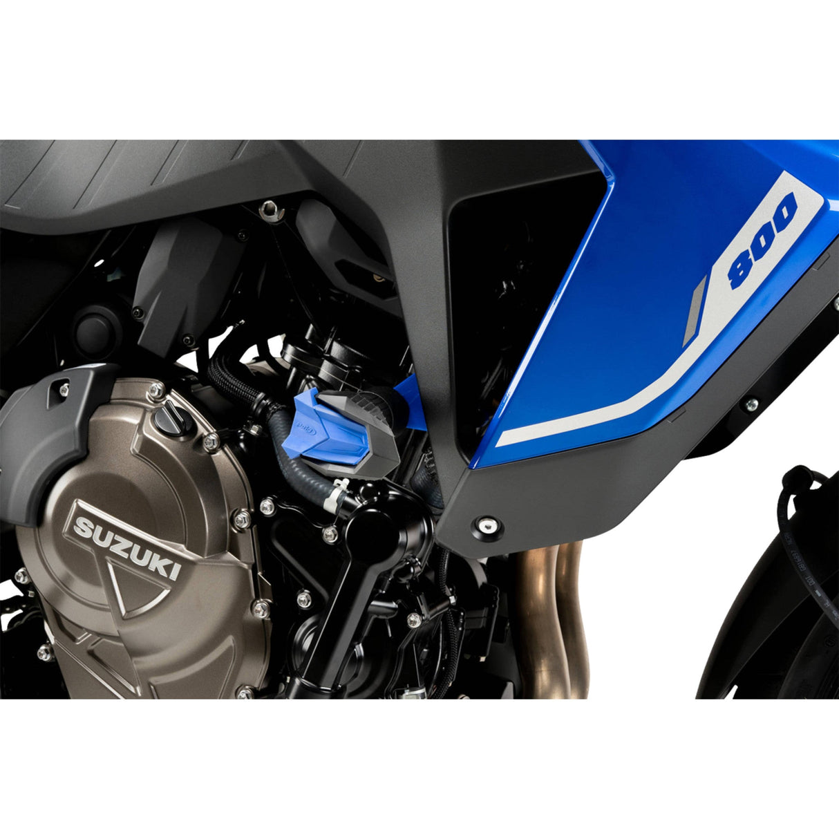 PUIG HI-TECH PARTS 0505-2548 21953N Frame Sliders r19 - suzuki - v-strom 800/gsx-8r