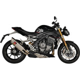 Akrapovic Slip-On Line Muffler - S-T12SO5-HAPXLT Triumph Speed Triple 1200 2021-2024