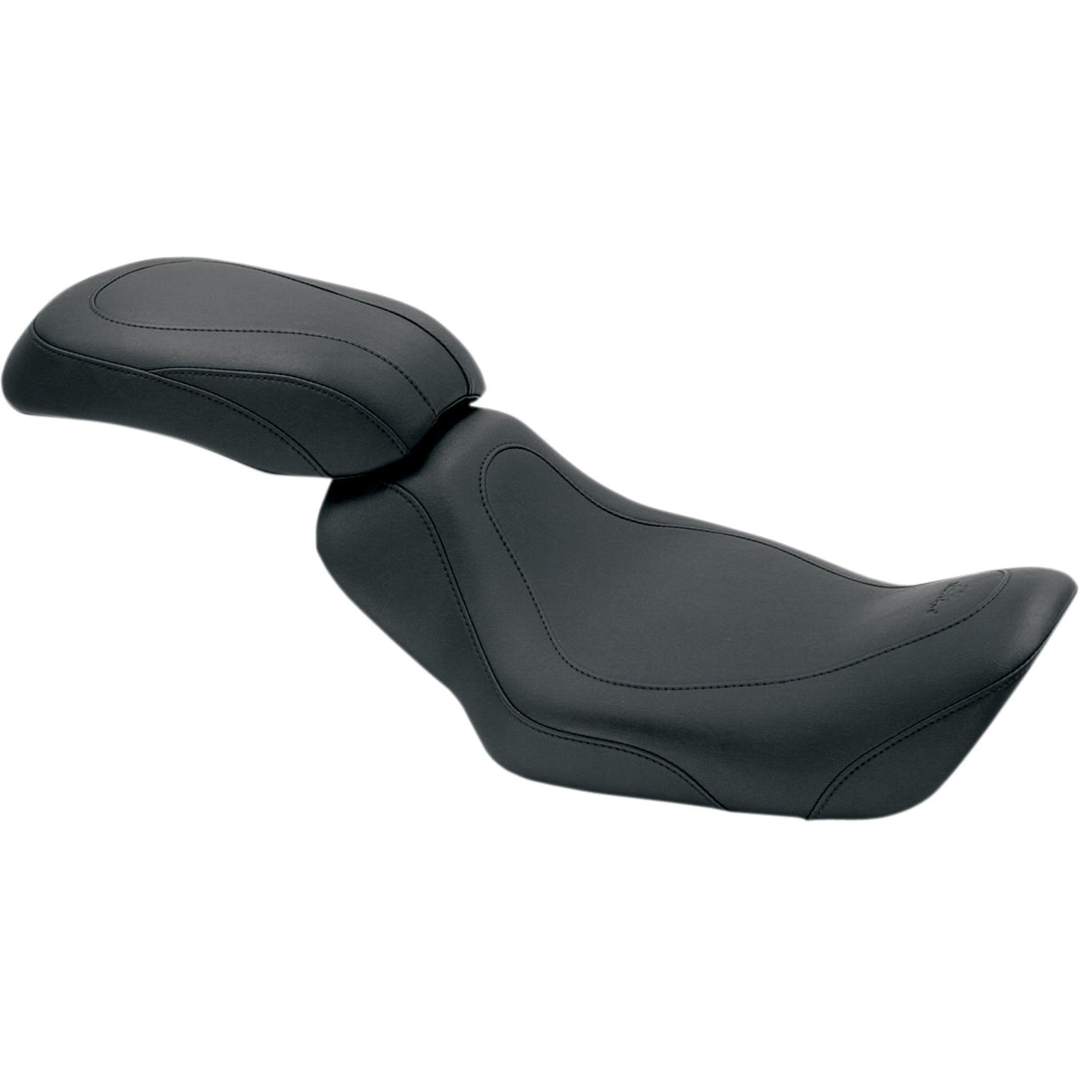 Mustang Tripper™ Synthetic Leather Solo Seat - 76584 For Harley Dyna 1996-2003