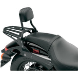 COBRA 1510-0152 02-3602B Sissy Bar Mounted Luggage Rack Sissy Bar Luggage Rack - Black - Laser-cut