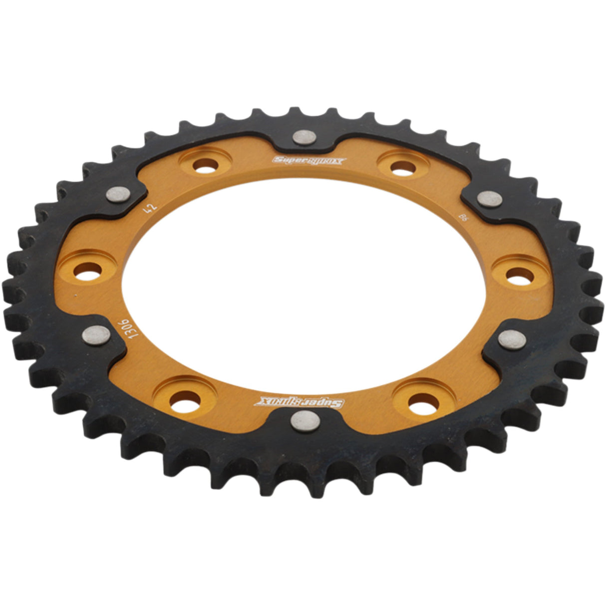 SUPERSPROX 1210-1945 RST-1306-42-GLD Stealth Rear Sprocket 42 tooth - gold - honda