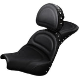 Saddlemen Explorer Special Seat — Includes Backrest Studded With Backrest - 818-30-040 For Harley Softail 2018-2025