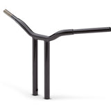 LA CHOPPERS 0601-4935 LA-7337-16B Kage Fighter Welded Straight-Riser Handlebar - One Piece - 16" - Black
