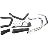 BASSANI XHAUST 1800-1273 14122J Road Rage 2:1 Exhaust System - Black - Short - '04-'13 XL