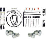 PAUL YAFFE BAGGER NATION 2020-2178 PYO:BB-TB-C Bag Bolts Taillight Kit with Thunder Bolts - Run/Brake/Turn - Black