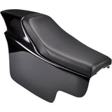 SADDLEMEN 0806-0101 Z4210 Vintage Solo Seat Carbon Fiber Vintage Seat
