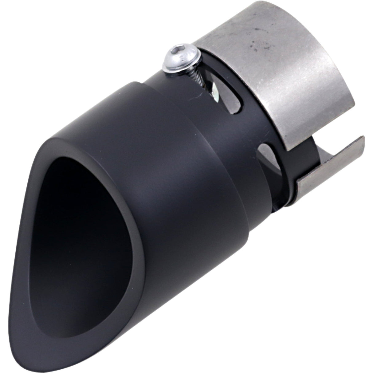 BARON 1812-0200 BA-1100-02B Family Jewel Exhaust Tip black - mini scalloped