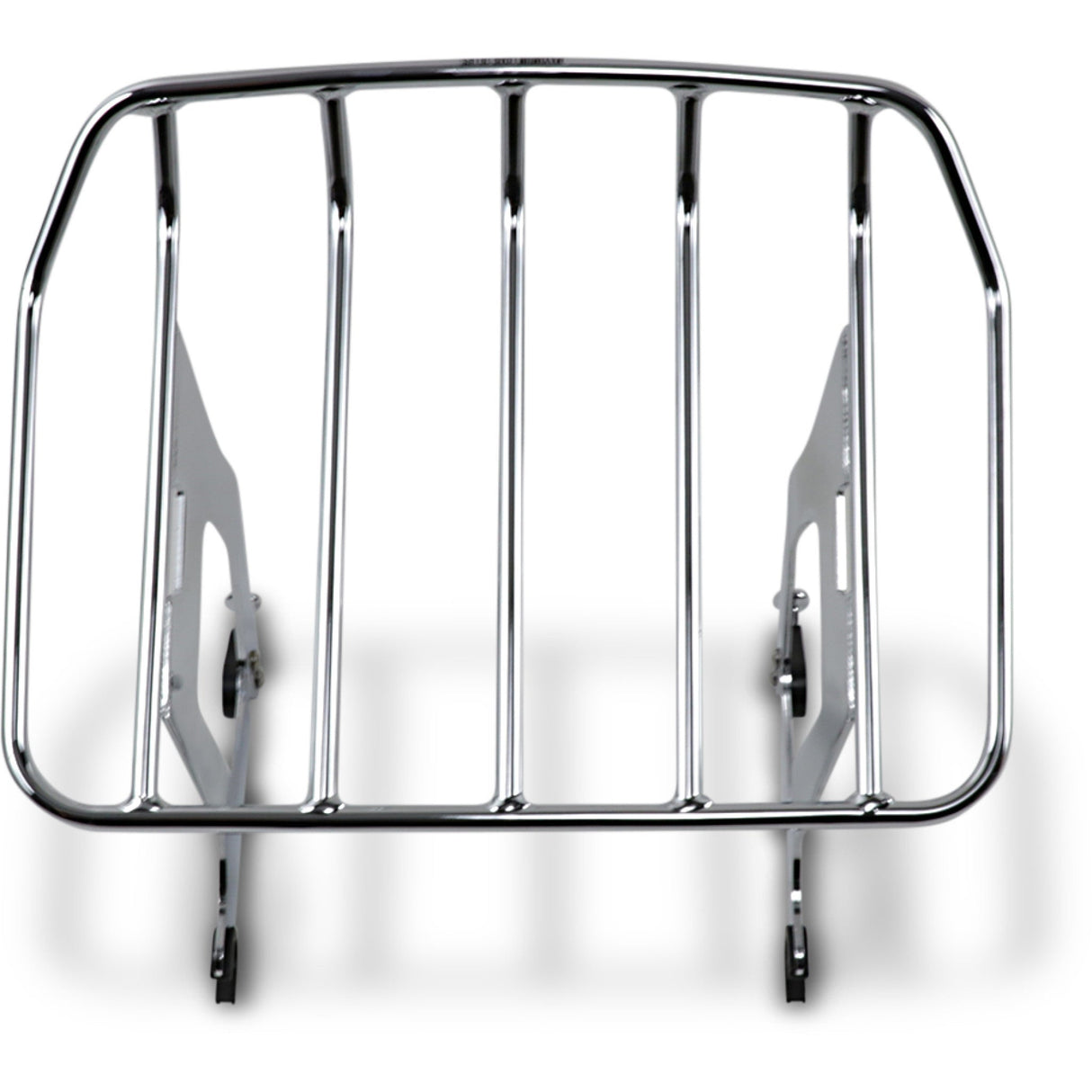 Cobra Big Ass® Detachable Luggage Rack — Flip-Up Chrome - 602-2600 For Harley Touring 2009-2022