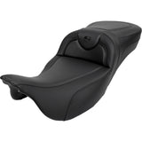 Saddlemen Roadsofa™ Carbon Fiber Seat Black Stitch Without Backrest - 808-07B-18600 For Harley Touring 2008-2023