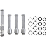 S&S CYCLE 0928-0122 106-1340 Pushrod Cover Kit - Chrome
