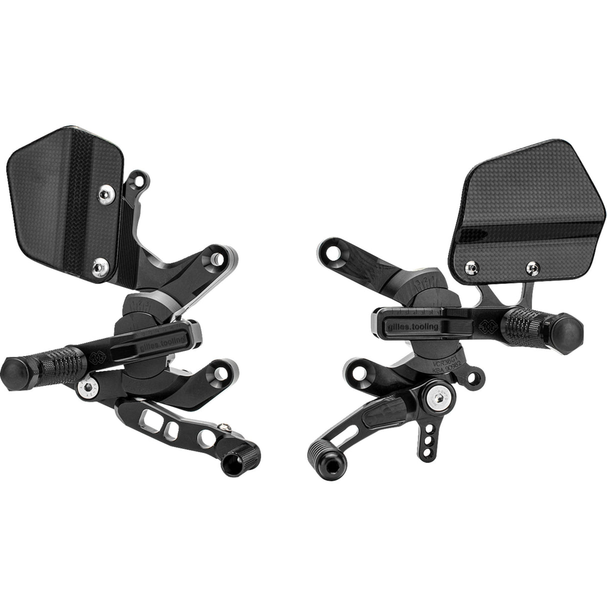 Gilles Tooling Rearset - VCR-KT03-B KTM 1290 Super Duke 2014-2021
