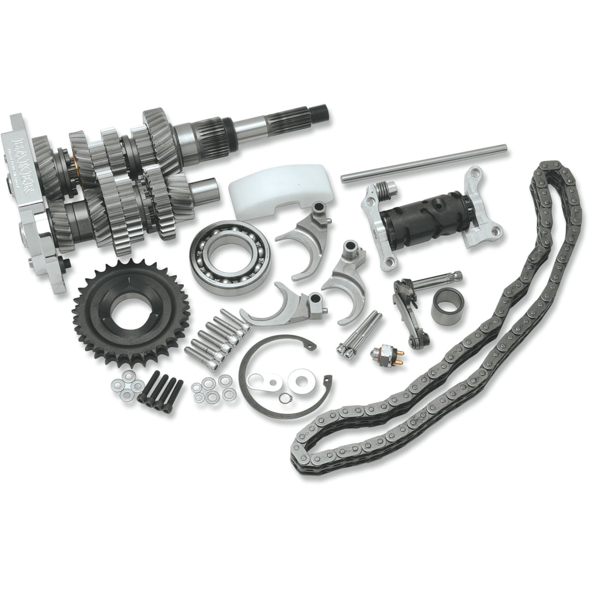 Baker Drivetrain DD6 Gear Set - DD6-411S-02 For Harley Motorcycles 1998-2000