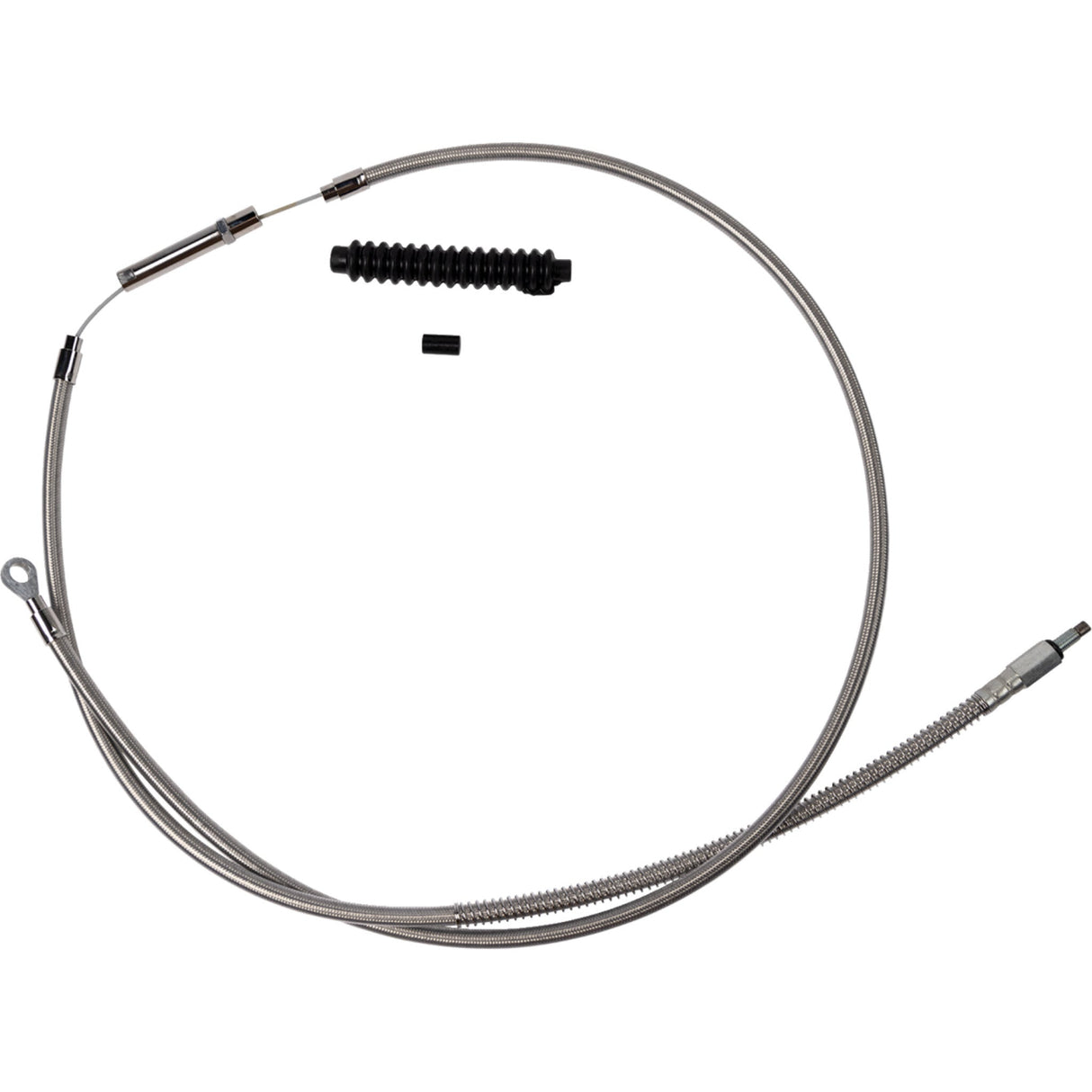 Barnett High-Efficiency Stainless Steel Clutch Cable For Harley-Davidson +8" - 102-30-10062-8 For Harley Softail 2018-2024