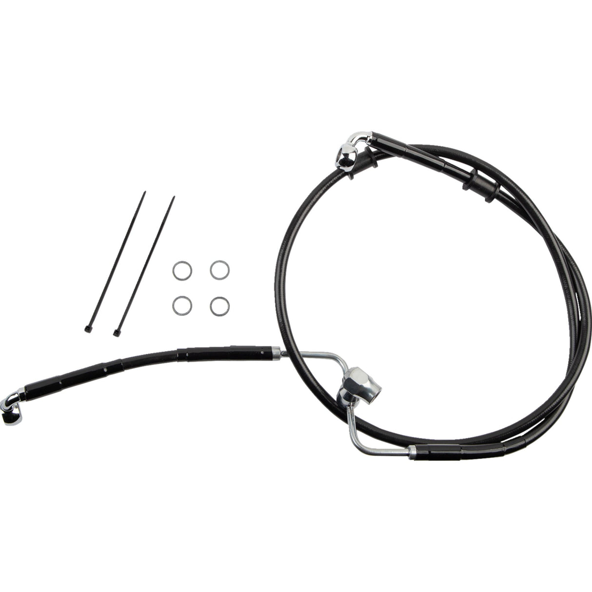 DRAG SPECIALTIES Rear Brake Line - Non-ABS