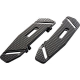 Arlen Ness SpeedLiner Driver Floorboards Driver Black - 410-020 For Harley Motorcycles 1980-2026