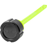 Figurati Designs Magnetic Oil Dipstick Knurled Black - FD01-MAGDSPP-KN-BLK For Indian 2020-2024