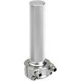 BILTWELL 0632-0628 6602-303-01 1" Whiskey Throttle Assembly Throttle - Dual Cable - Whiskey - Polished