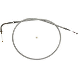 MAGNUM SHIELDING DS-3451 3451S Sterling Chromite II® Braided Cable for Harley-Davidson — Idle - 32-3/4"