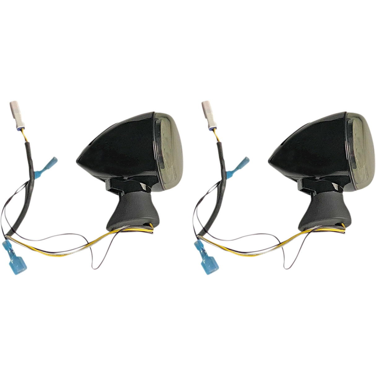 CUSTOM DYNAMICS 2020-1910 PB-SCOUT-AW-BS ProBEAM® Dynamic Ringz™ Front LED Turn Signals Front LED Turn Signal - Black - Scout