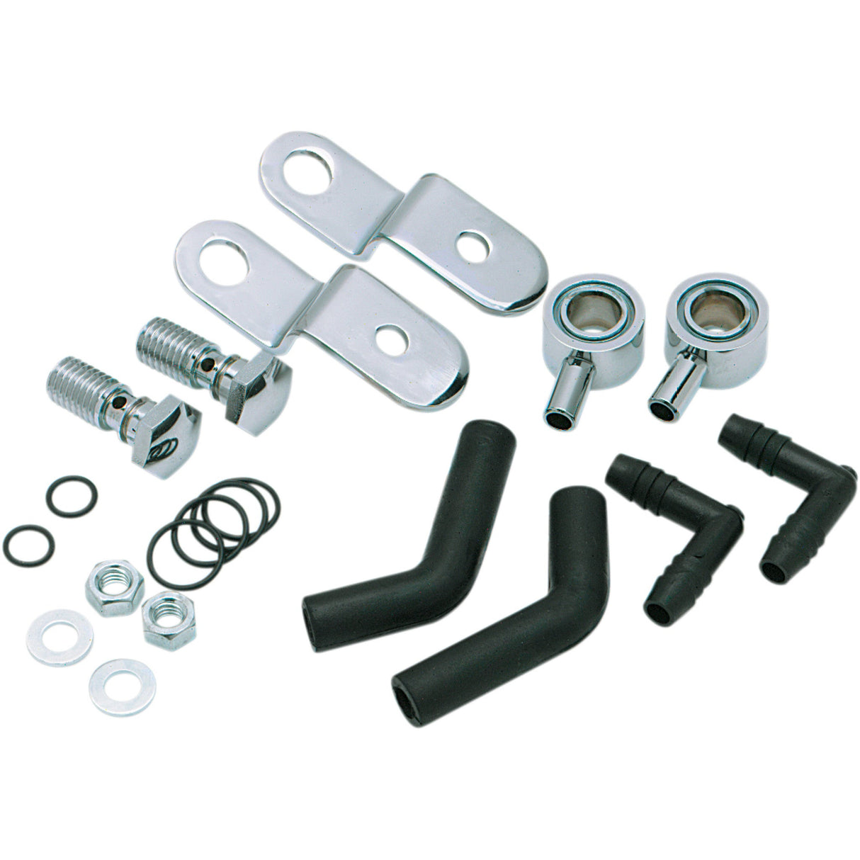 Mikuni For HSR 42/45 Carb On Evo Big Twin Breather Kit - KHS-020 For Harley Motorcycles 1993-2006