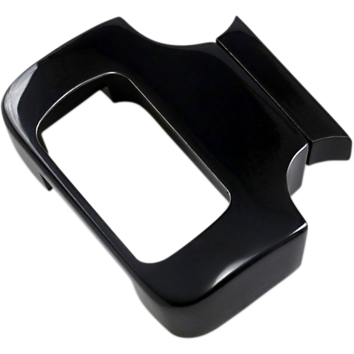 LA Choppers Fat Bob Gauge Mount Gloss Black For 1.5" Diameter Bars - LA-7391-02B For Harley Softail 2018-2022