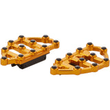 ARLEN NESS 1621-0950 06-899 MX Billet Floorboards - MX Passenger Floorboards - Gold