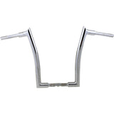 FAT Baggers INC. 1-1/2" EZ Install Pointed Top Handlebar 16" Chrome - 807016 For Harley Touring 2008-2016