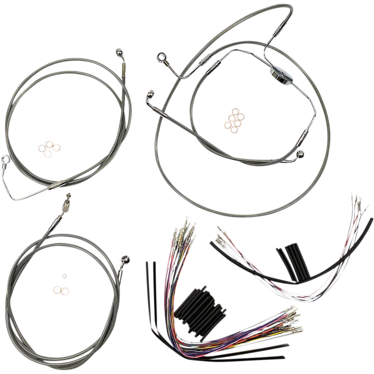 MAGNUM SHIELDING 0662-0751 589002 XR Handlebar Installation Kit - Stainless Steel