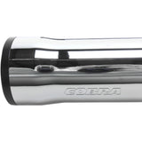 Cobra Slip-On Mufflers With Race Pro Tips 3" Chrome - 6054 For Harley Softail 2000-2006