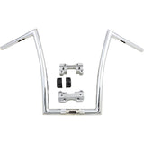Todd's Cycle 1-1/4" Touring Handlebar 17" Chrome For Harley Road Glide 2015-2022