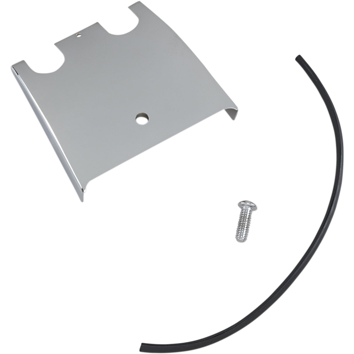 DRAG SPECIALTIES 2202-0070 Lower Dash Extension Panel Kit Lower Dash Extension Panel - Chrome