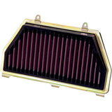 K & N 1011-1907 HA-6007R Sportbike Race-Spec High-Flow Air Filter — Panel Sportbike Race-Spec High-Flow Air Filter - Honda