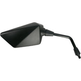 EMGO 0640-0695 20-49221 OEM-Style Replacement Mirror Mirror - Side View - Polygon - Black - Right