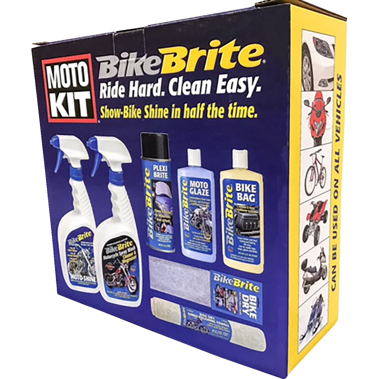 BIKE BRITE DS-700027 MC10000 Moto Kit® Complete Cleaning Kit