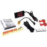 KOSO NORTH AMERICA 2212-0735 BA024R10 Super Slim Temperature Gauge
