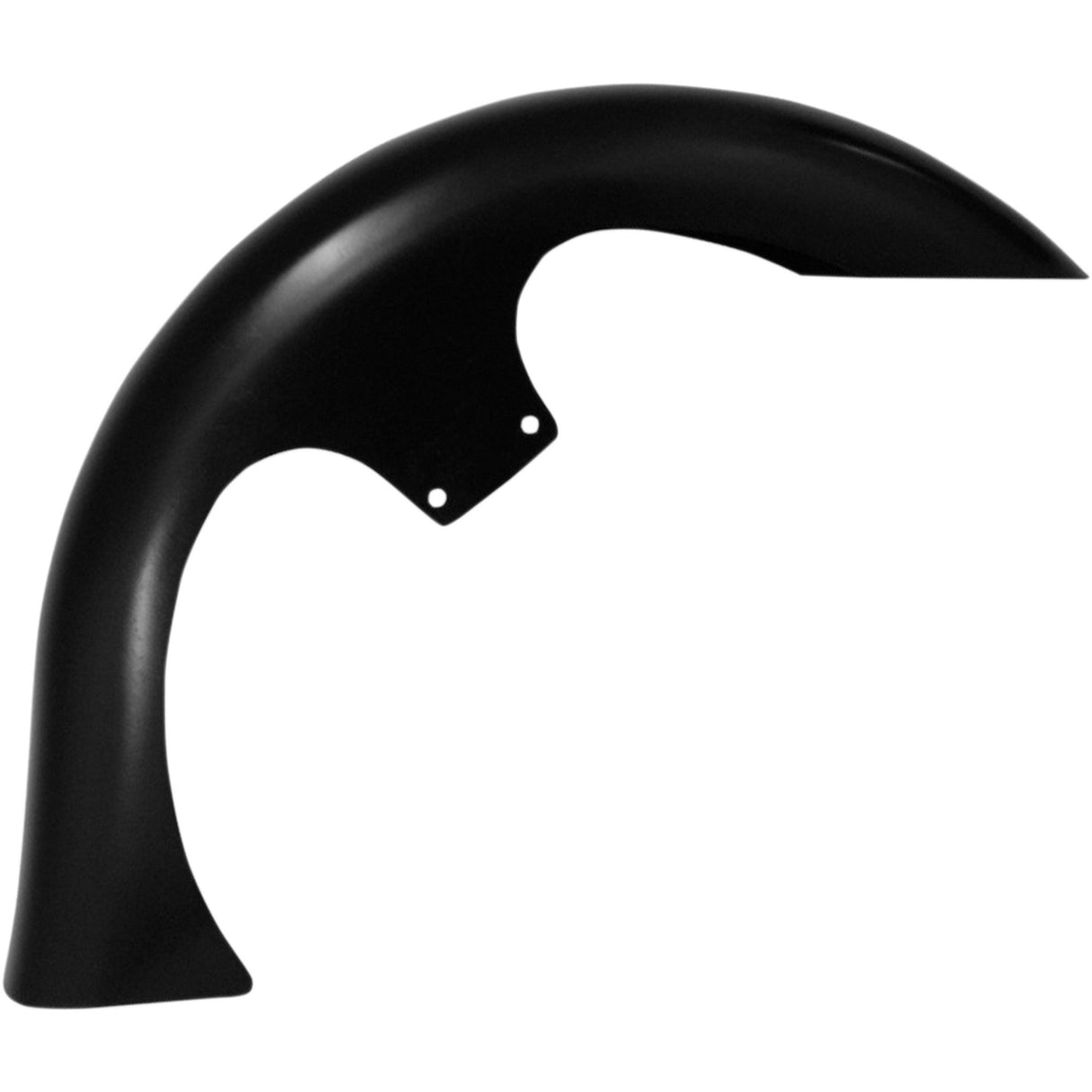 KLOCK WERKS 1401-0452 KWF-01-0247-2014 Tire Hugger Series Front Fenders for Dressers - Slicer Front Fender Kit - For Raked Trees - Black - Steel - 23"