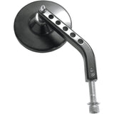 JOKER MACHINE 0640-0305 03-018R ViewTech 7 Billet Mirror Mirror - ViewTech 7 - Side View - Stock - Black - Right