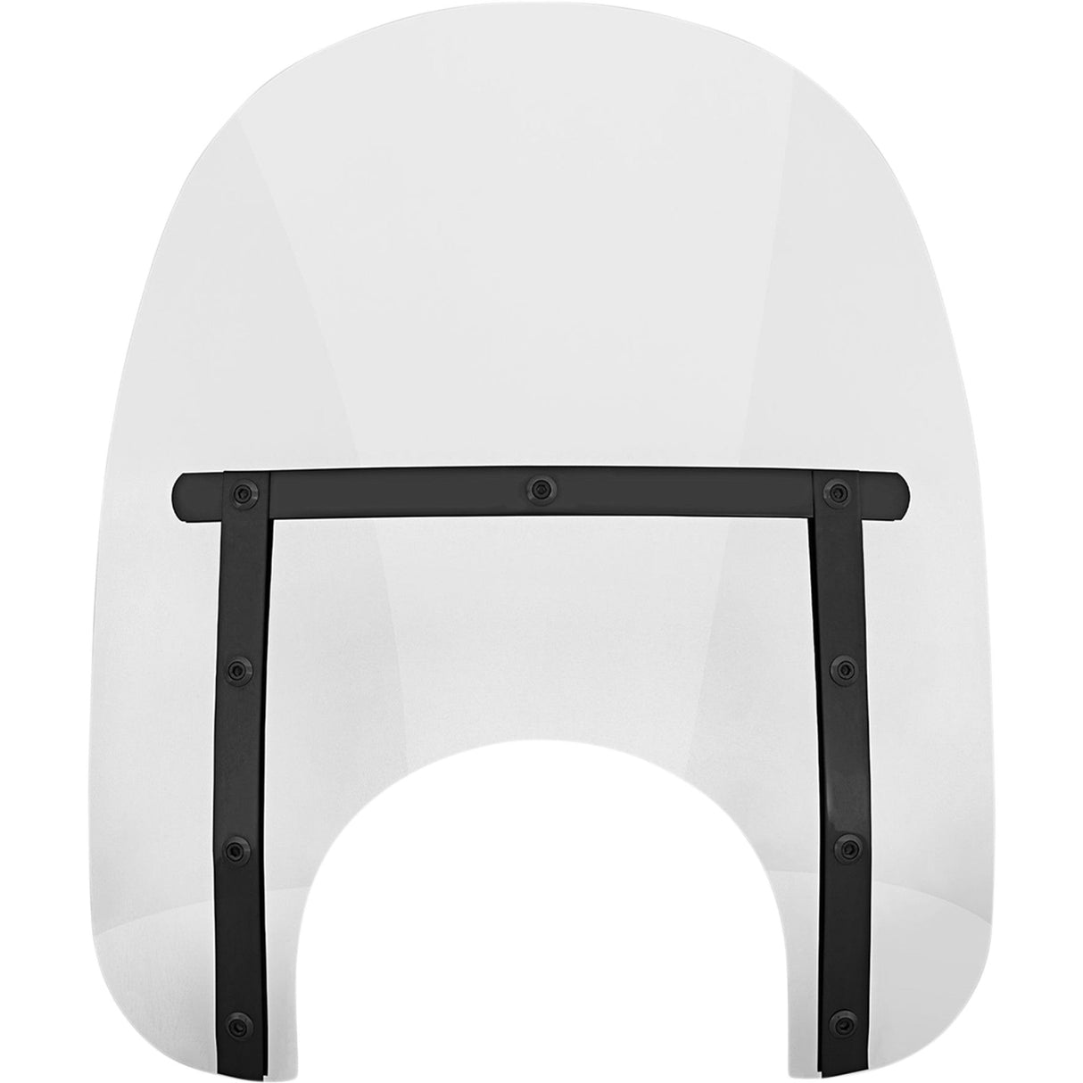 Memphis Shades Memphis Slim Windshield 15" 9" Headlight Cutout Night Shades Clear - MEB4120