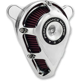 PERFORMANCE MACHINE (PM) 1010-1586 0206-2112-CH Jet Air Cleaner Kit - Chrome