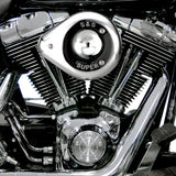S&S CYCLE DS-289137 17-0403 Teardrop Air Cleaner Kit - Chrome