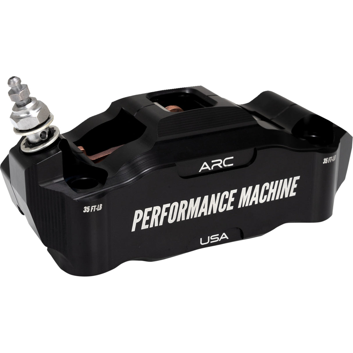 PERFORMANCE MACHINE (PM) 1701-0811 0052-2427-MB Race Series Radial Mount Caliper Radial Mount Caliper - Front Left - Black Anodized