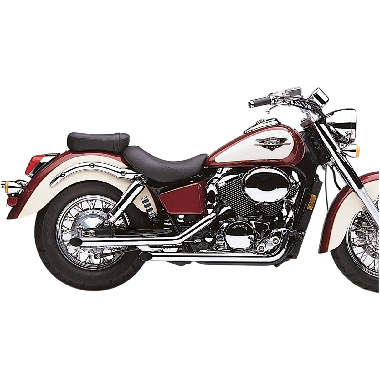 Cobra Drag Pipes 2-Into-2 Exhaust System - 1271 Honda VT750C Shadow 1998-2003