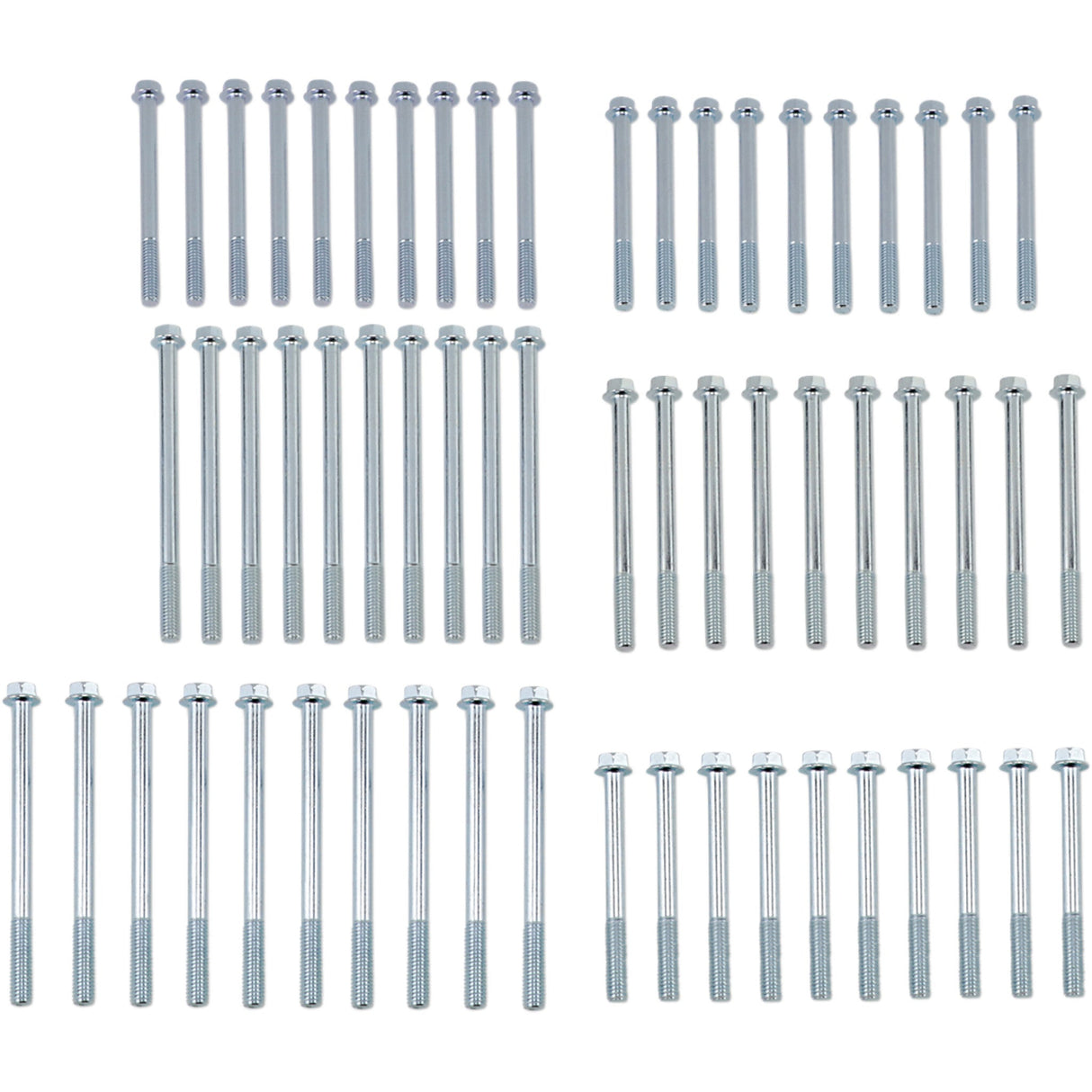 Bolt Assortment Hex Flange - SV-M6HEXF-3