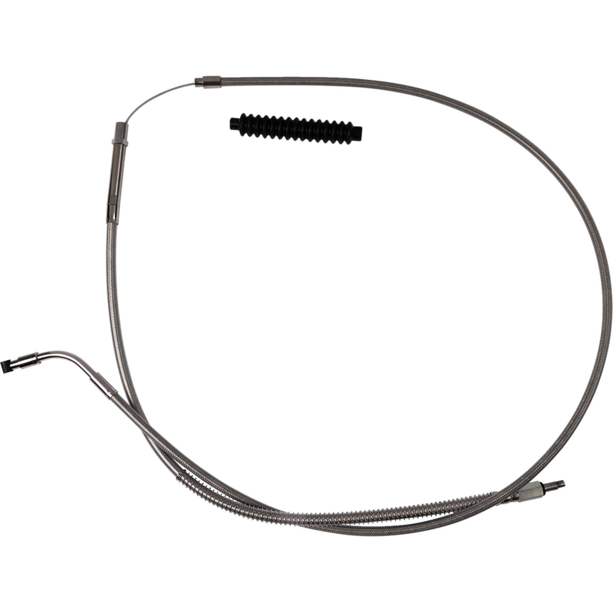 Barnett High-Efficiency Stainless Steel Clutch Cable For Harley-Davidson +8" - 102-30-10073-8 For Harley Street Glide 2023-2026