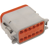 NAMZ 2120-0061 DP-12G Deutsch DT Sealed Connector Component — Wiring Connector Deutsch Plug - 12 Pin - Gray